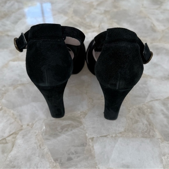 ANTHROPOLOGIE Farylrobin ‘Finella’ Velvet Sandals - Picture 9 of 16